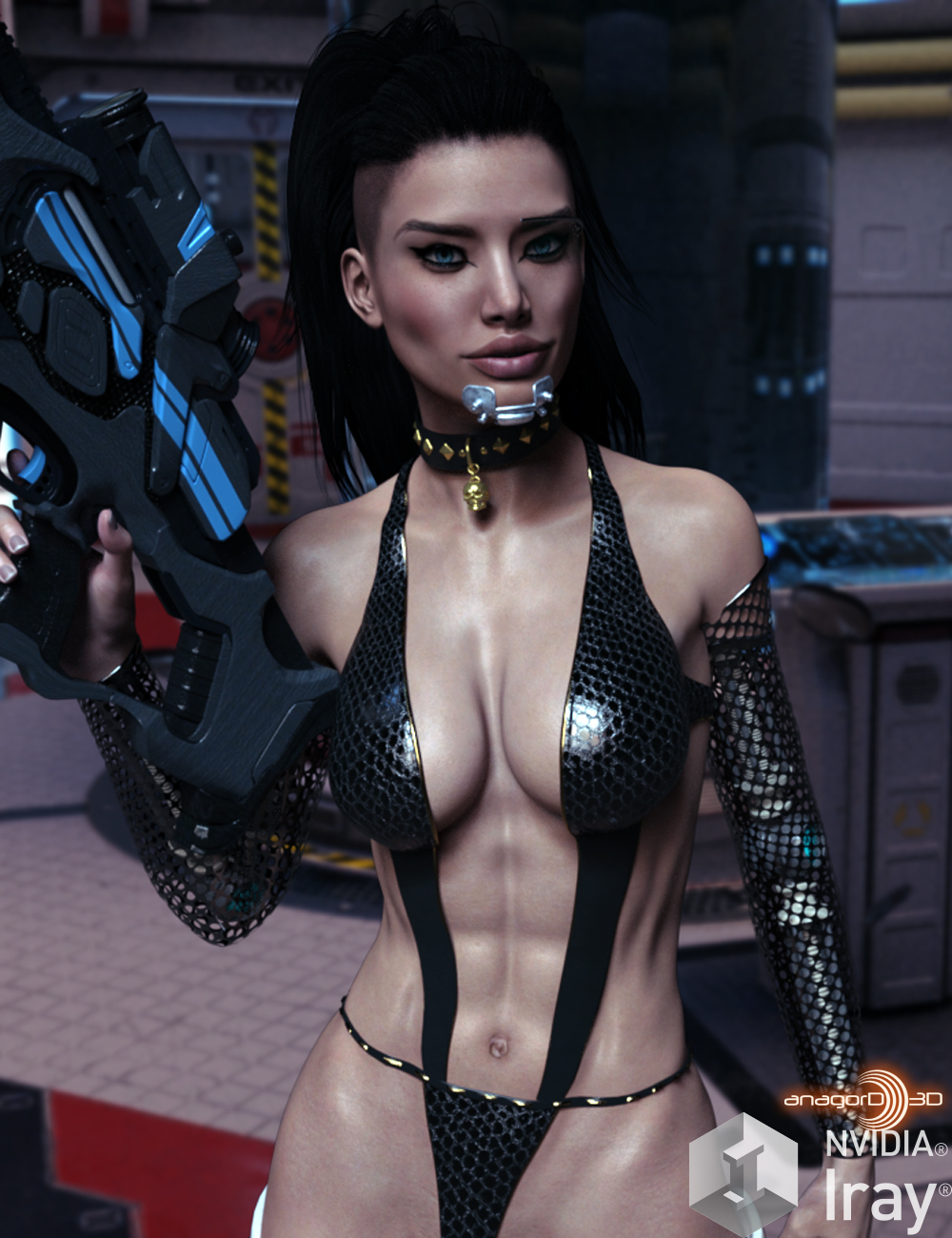 BLACKHAT:FUTURISTIC - Future Swimwear 2 for G3F by: Anagord, 3D Models by Daz 3D