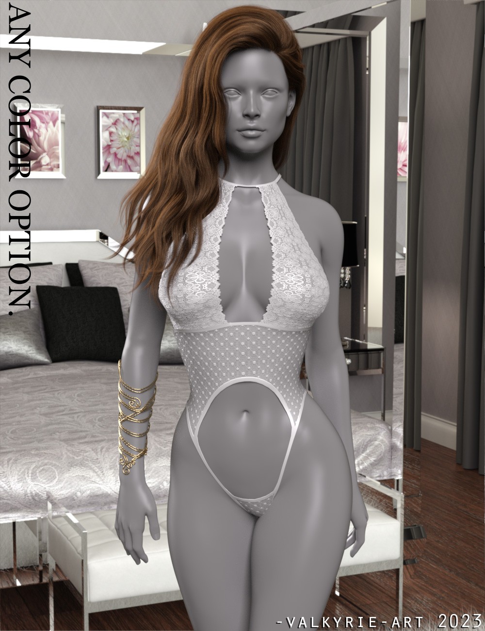 InStyle - dforce Japanese Lingerie 03 by: valkyrie, 3D Models by Daz 3D