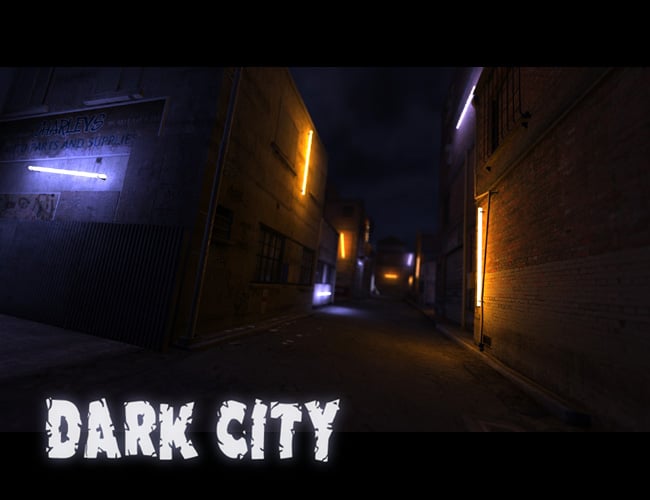 Dark City Light Set for Tin Pin Alley