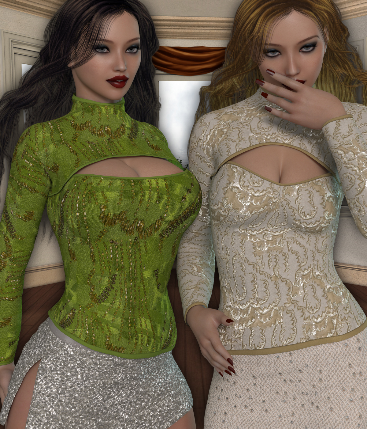 InStyle - Unforgettable Genesis 2 Females by: valkyrie, 3D Models by Daz 3D