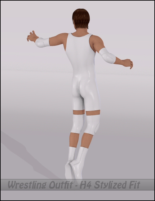 Wrestling Outfit by: Xena, 3D Models by Daz 3D