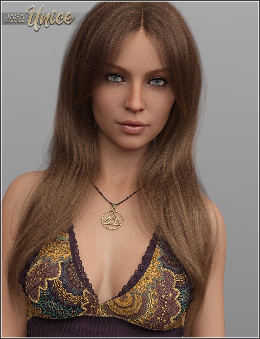 JASA Unice for Genesis 8 and 8.1 Female by: SabbyJadyn, 3D Models by Daz 3D