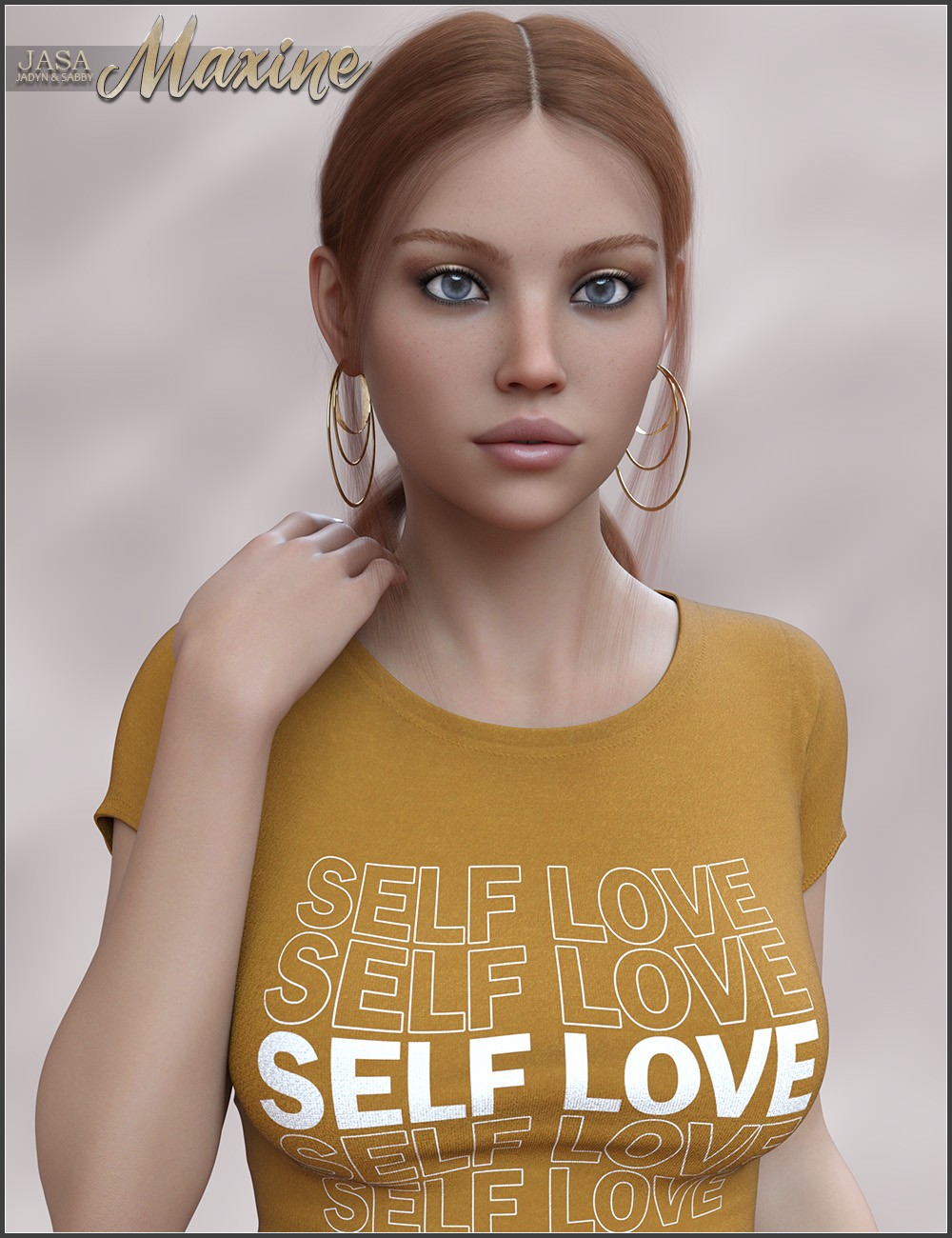 JASA Maxine for Genesis 8 and 8.1 Female by: SabbyJadyn, 3D Models by Daz 3D