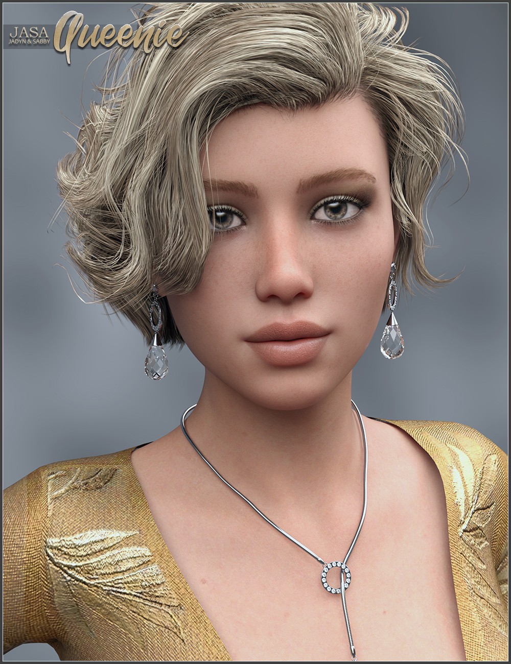 JASA Queenie for Genesis 8 and 8.1 Female by: SabbyJadyn, 3D Models by Daz 3D