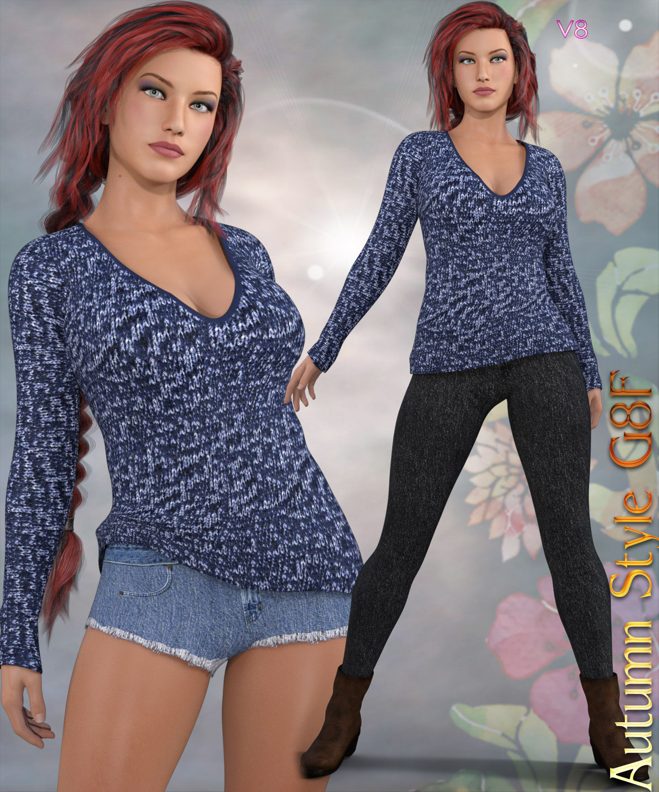 Autumn Style G8f Daz 3d