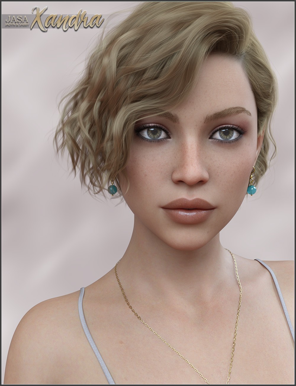 JASA Xandra for Genesis 8 and 8.1 Female by: SabbyJadyn, 3D Models by Daz 3D