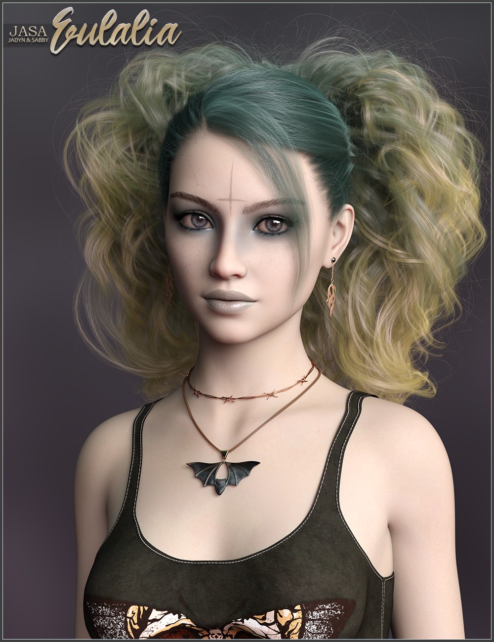JASA Eulalia for Genesis 8 and 8.1 Females by: SabbyJadyn, 3D Models by Daz 3D