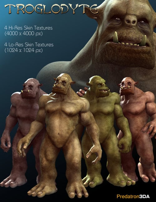 Predatron's Troglodyte Predatron's Troglodyte by: Predatron, 3D Models by Daz 3D