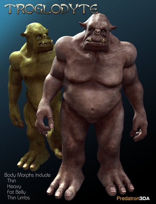 Predatron's Troglodyte Predatron's Troglodyte by: Predatron, 3D Models by Daz 3D