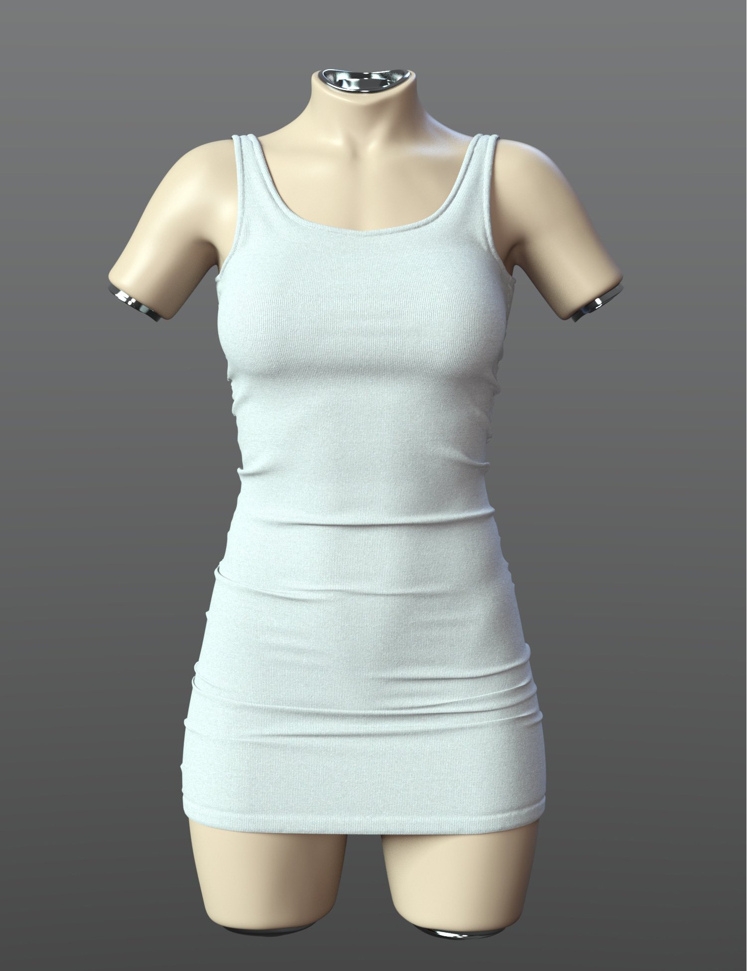 SPR One Piece Dress for Genesis 9 by: Sprite, 3D Models by Daz 3D