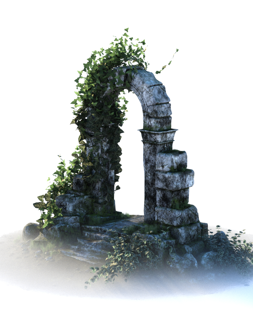Forgotten Gate Diorama by: vikike176, 3D Models by Daz 3D