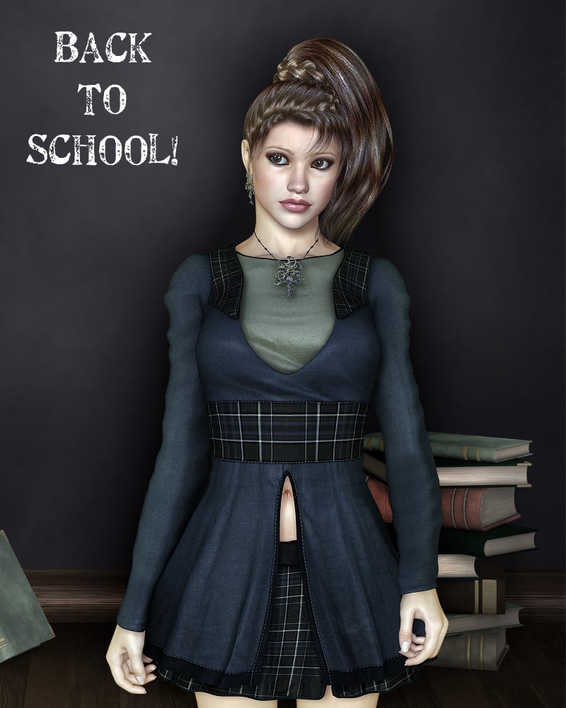 Back to School by: PropschickSarsa, 3D Models by Daz 3D