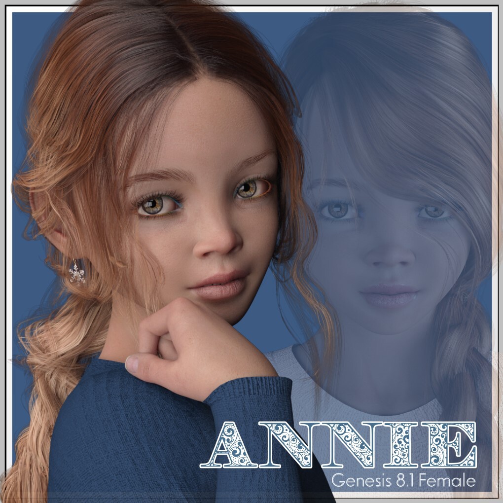 Teen - Annie G8.1 F by: LUNA3D, 3D Models by Daz 3D