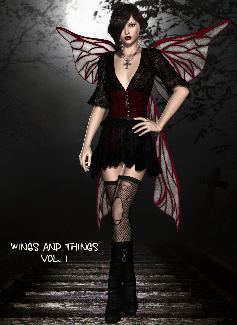 Wings and Things Vol.1 by: PropschickSarsa, 3D Models by Daz 3D