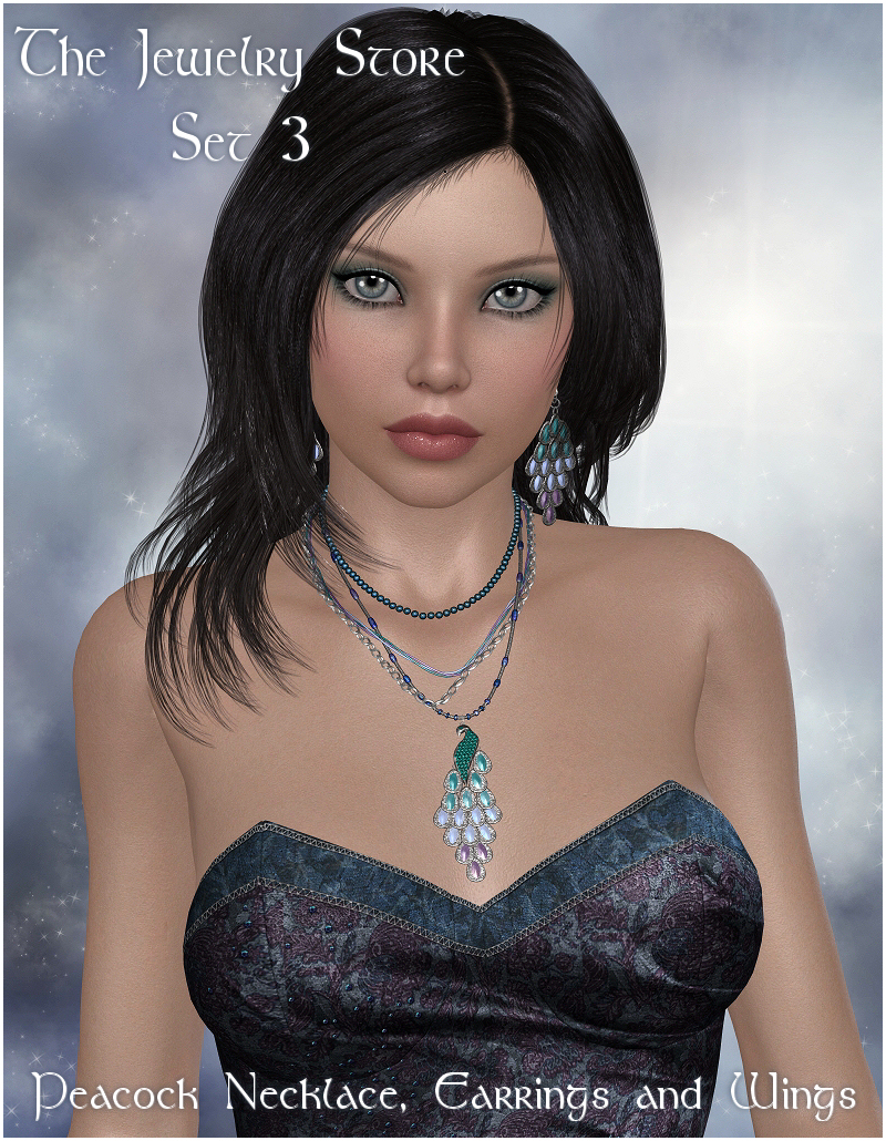 The Jewelry Store : Set 3 by: Propschick, 3D Models by Daz 3D