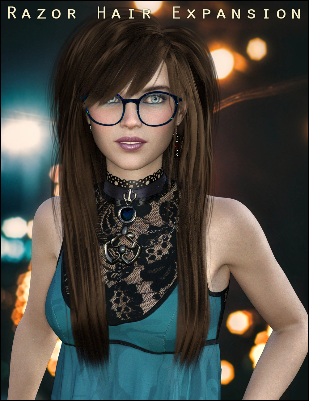 Razor Hair Expansion by: PropschickAidano, 3D Models by Daz 3D
