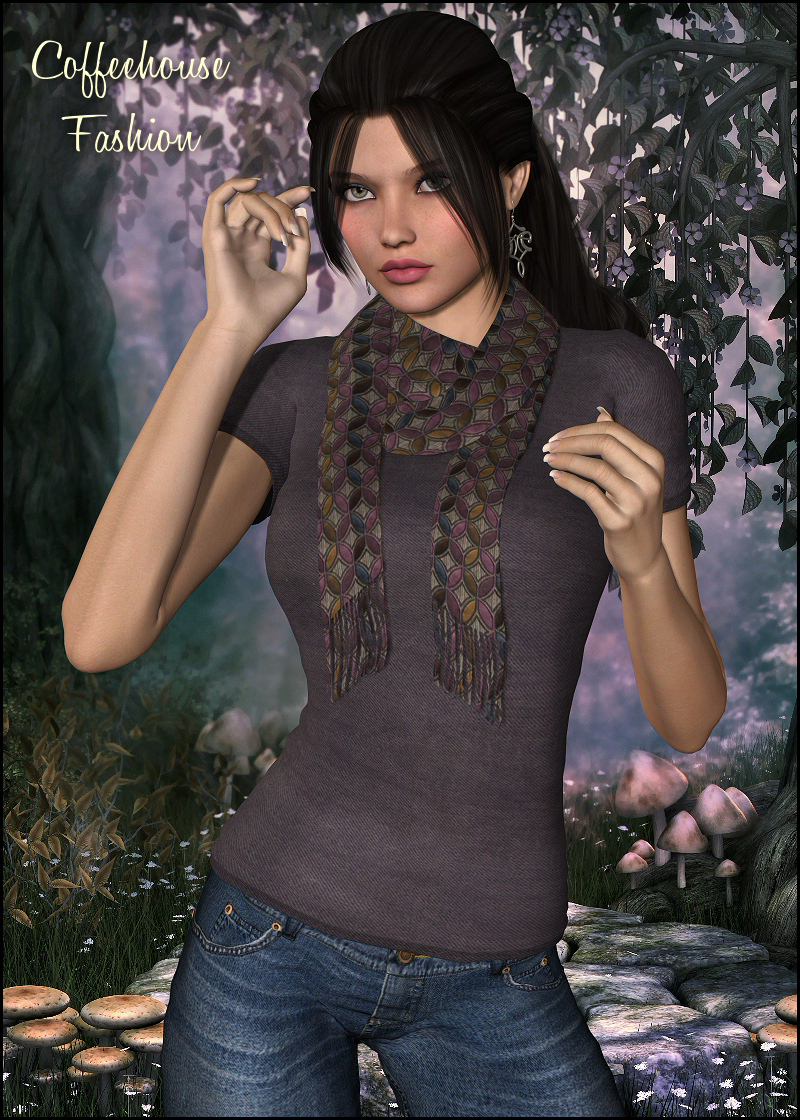 Coffeehouse Fashion by: Propschick, 3D Models by Daz 3D