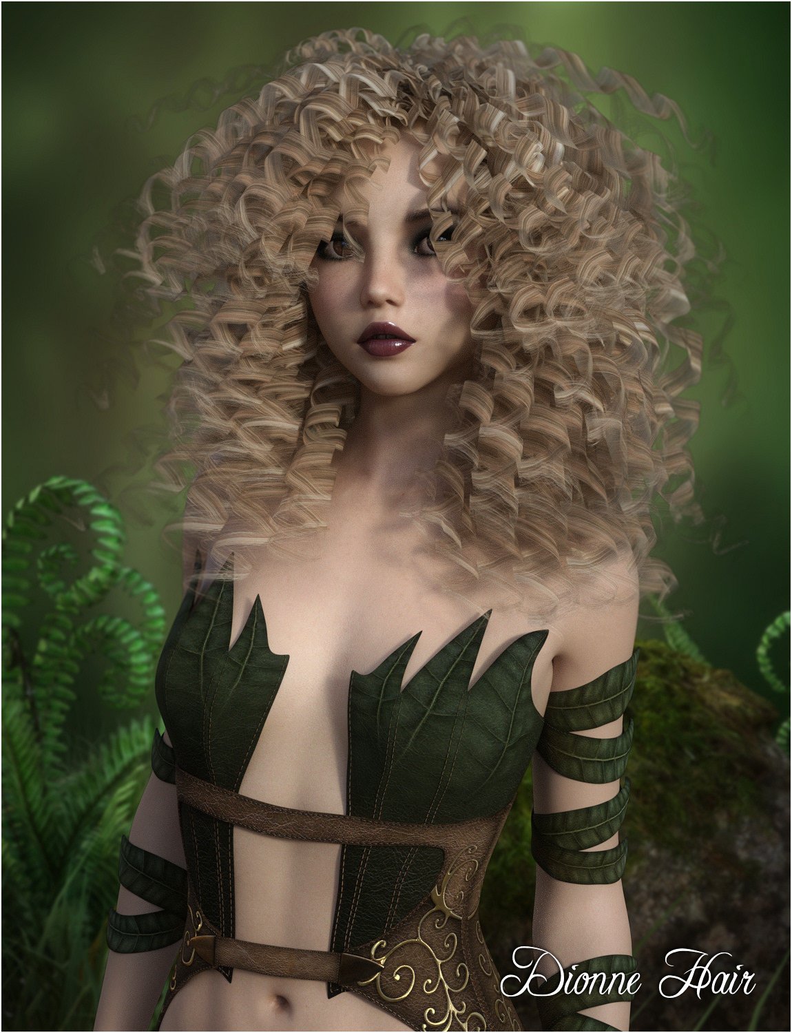 Dionne Hair by: Propschick, 3D Models by Daz 3D
