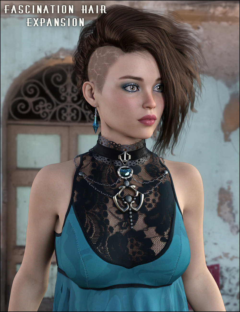 Fascination Hair Expansion by: PropschickAidano, 3D Models by Daz 3D