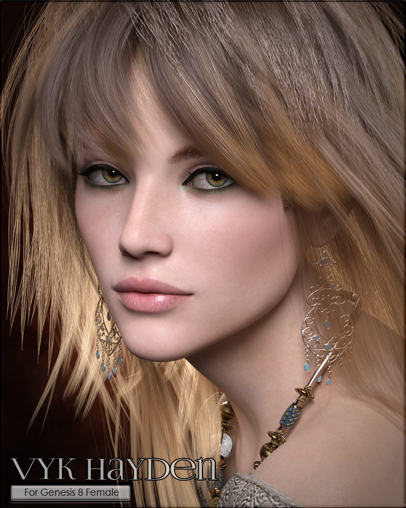 VYK Hayden for Genesis 8.1 Female by: vyktohria, 3D Models by Daz 3D