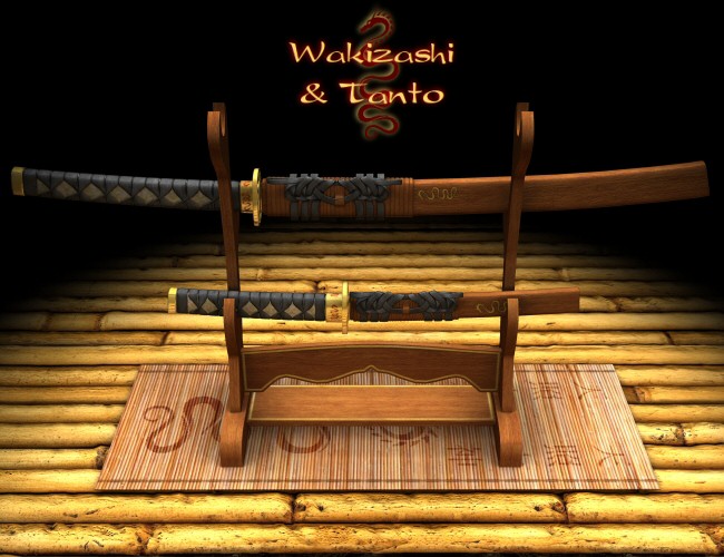 Wakizashi and Tanto by Merlin
