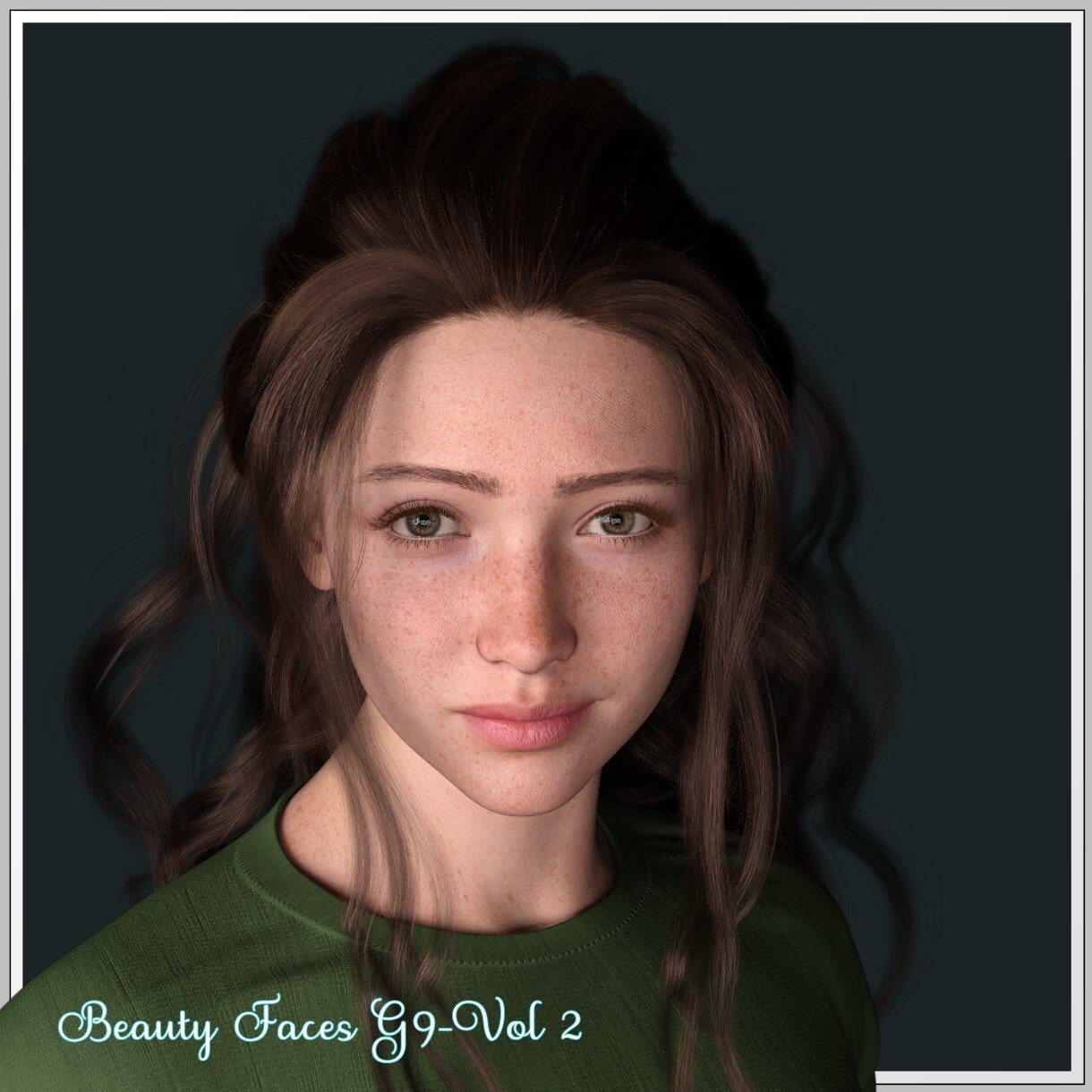 Beauty Faces- G9 - Vol.II by: LUNA3D, 3D Models by Daz 3D