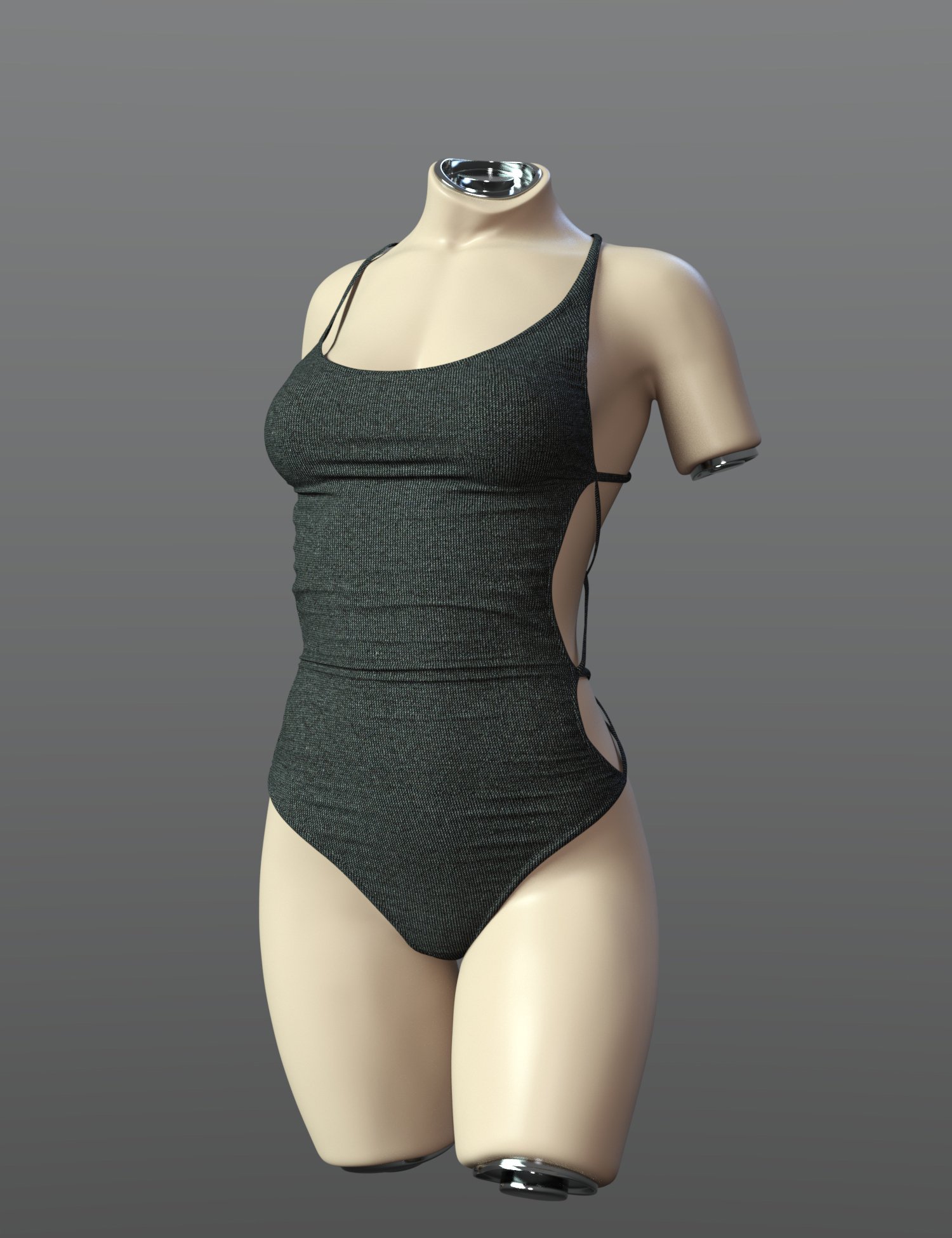 SPR Strappy JumpSuit for Genesis 9 by: Sprite, 3D Models by Daz 3D
