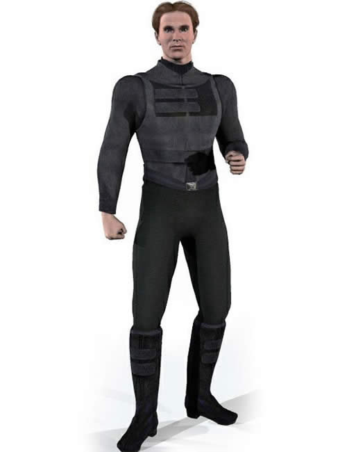 Sci-Fi Suit 1 for Michael by: , 3D Models by Daz 3D