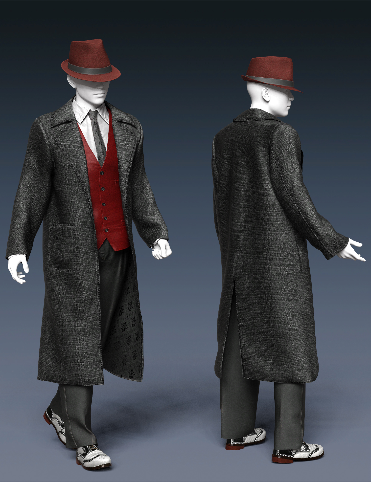 dForce Padrino Outfit Texture Add-On
