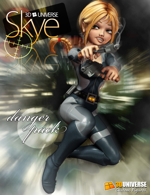 Skye Danger Pack by: 3D Universe, 3D Models by Daz 3D