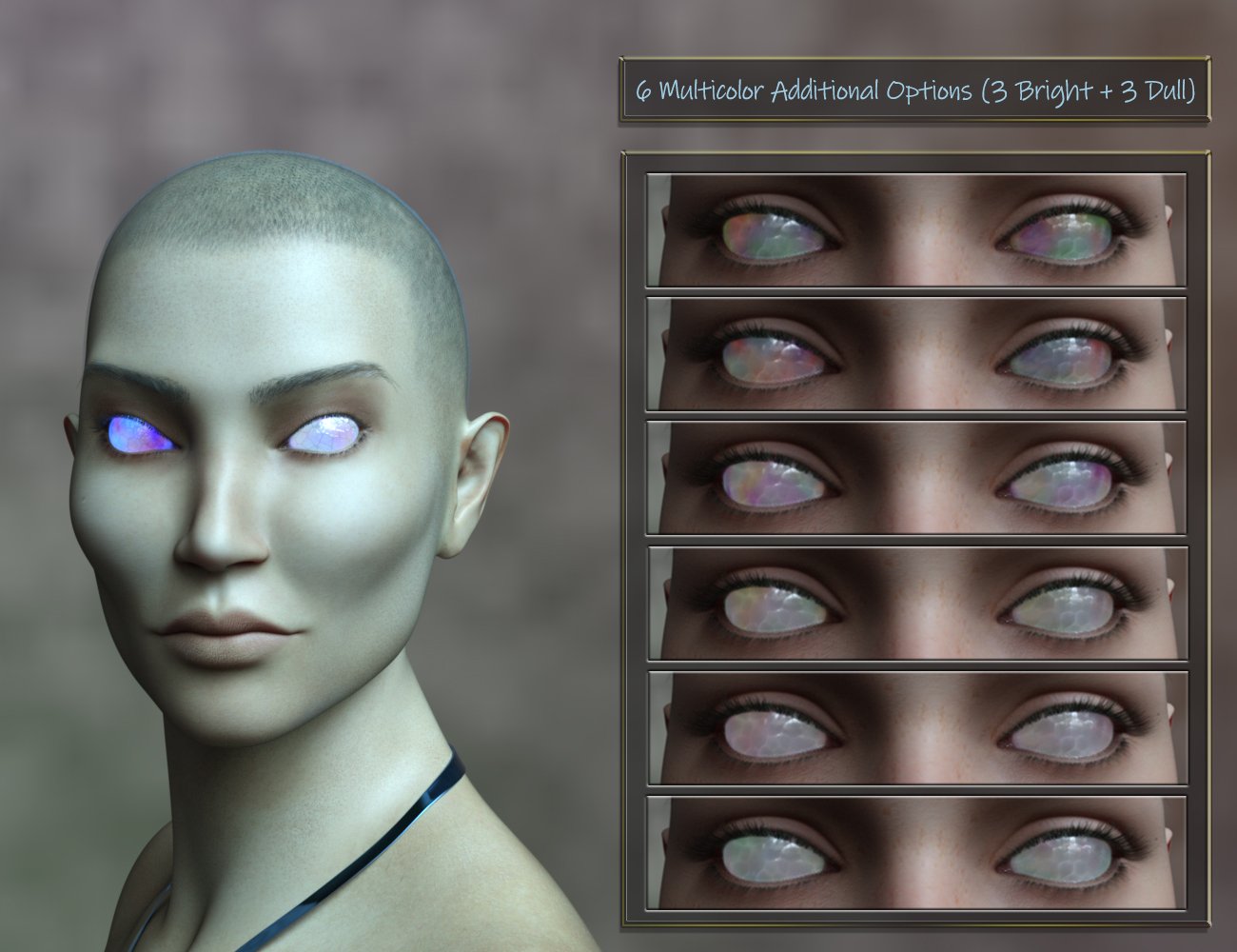 AB Multi-faceted Eyes for Genesis 9 | Daz 3D