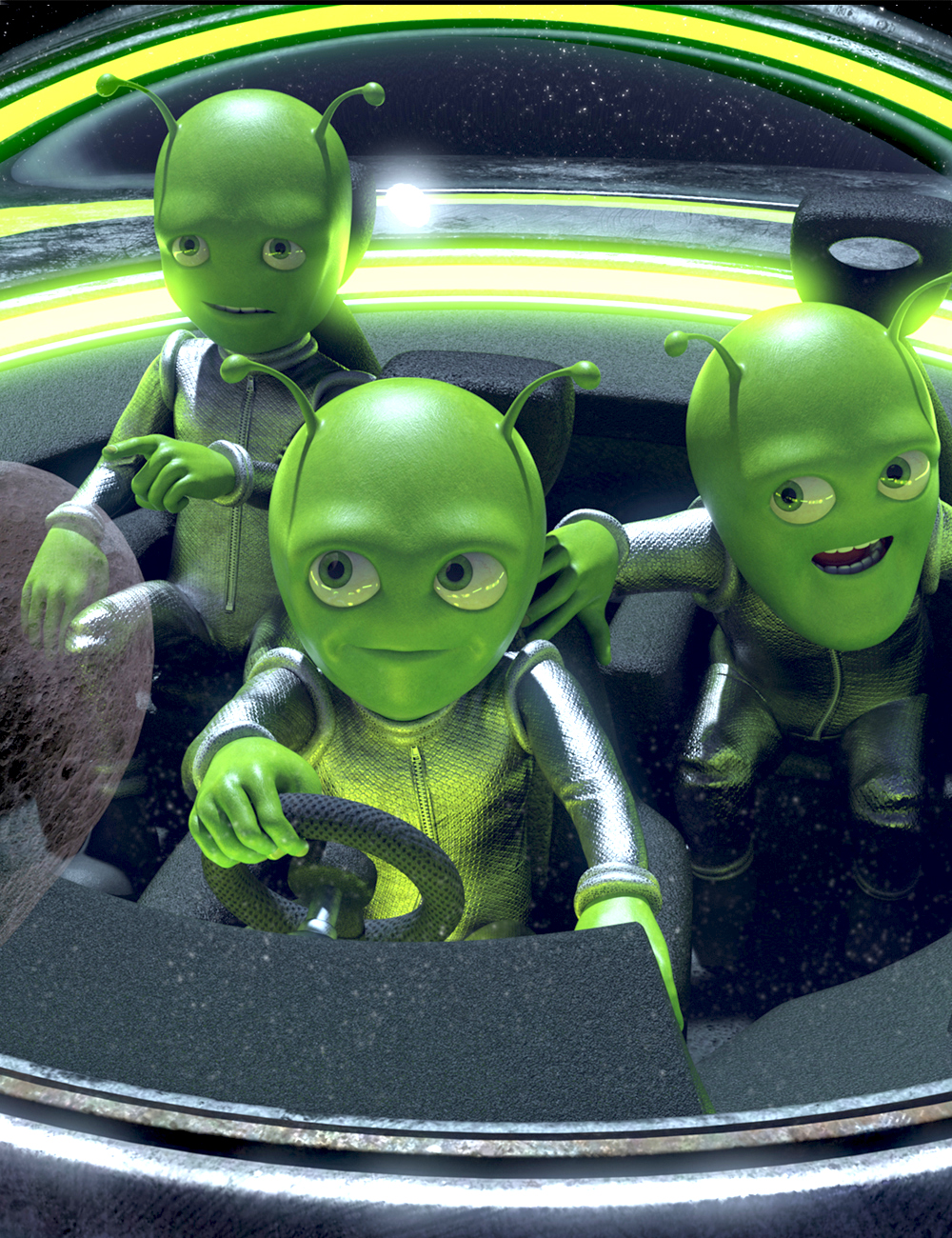 Aliens for Mister Bobble by: Predatron, 3D Models by Daz 3D