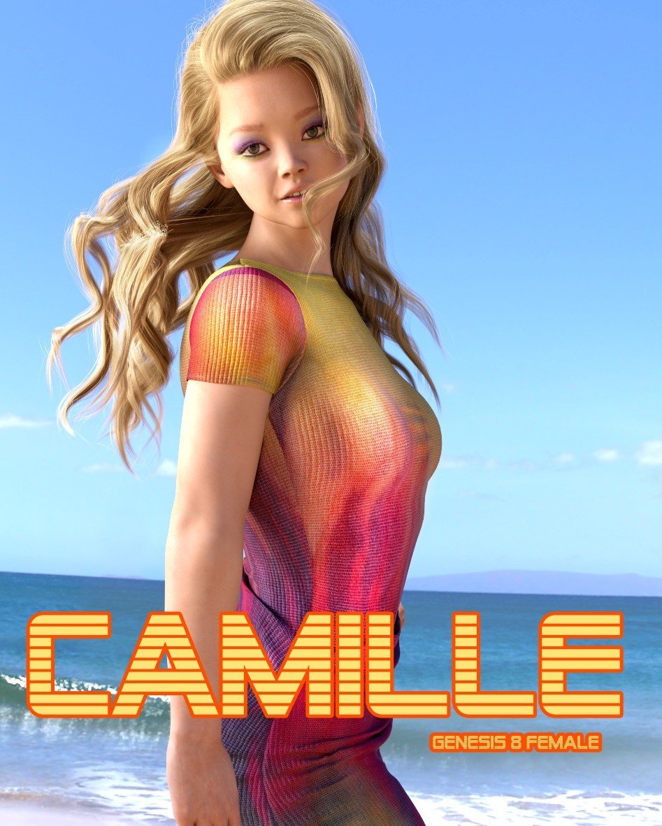 Camille- G8F by: LUNA3D, 3D Models by Daz 3D