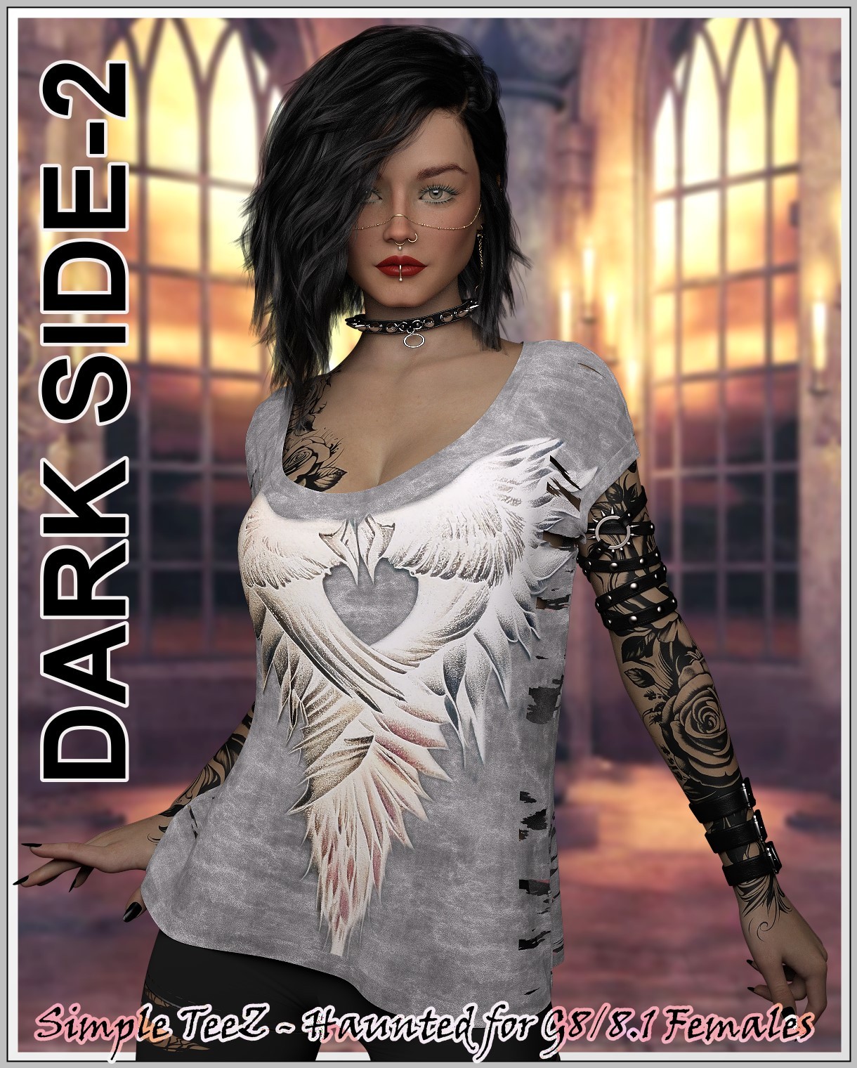 DarkSide -2- SimpleTeeZ haunted by: LUNA3D, 3D Models by Daz 3D