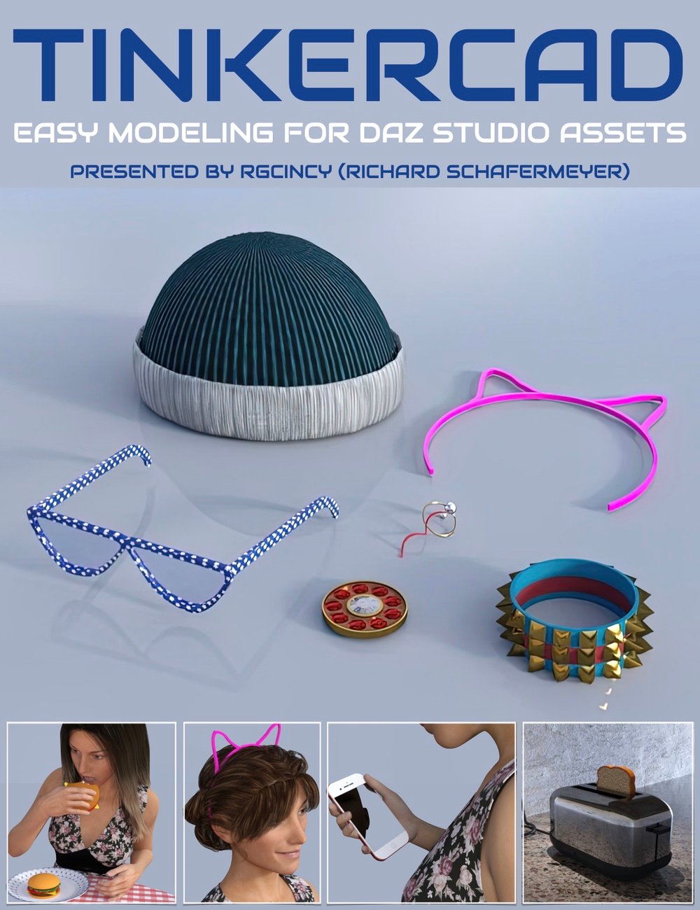 Tinkercad - Easy Modeling to Create DAZ Studio Assets by: Digital Art Live, 3D Models by Daz 3D