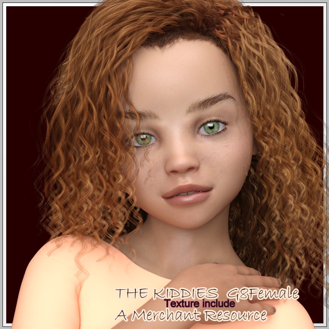 The Kiddies - G8F - Merchant Resource by: LUNA3D, 3D Models by Daz 3D