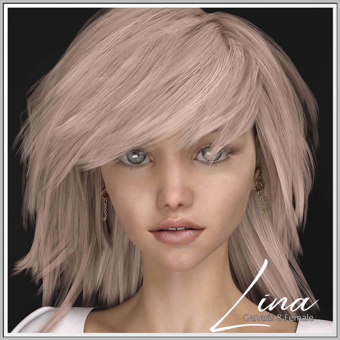Lina- G8F by: LUNA3D, 3D Models by Daz 3D