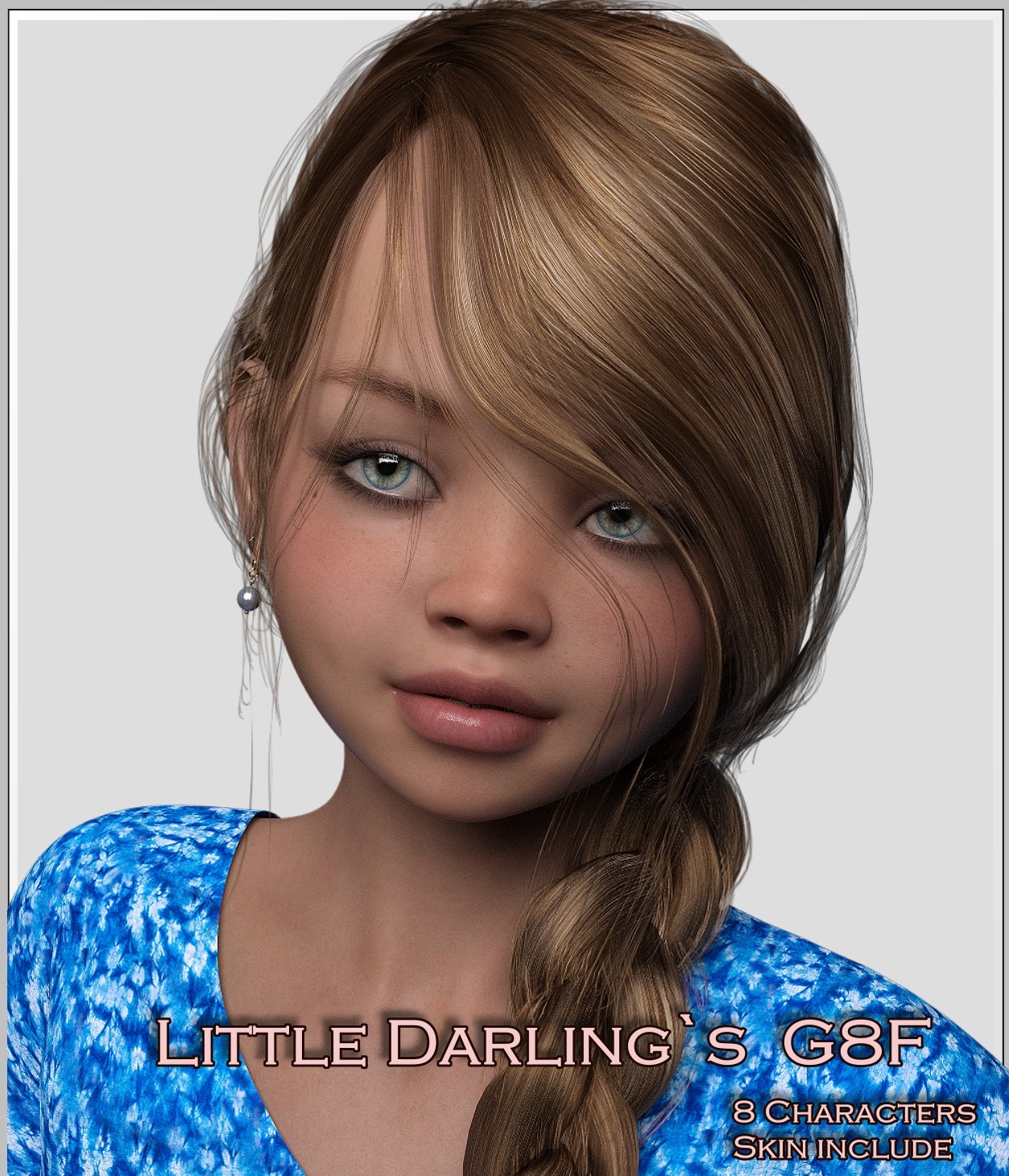 Little Darlings G8F by: LUNA3D, 3D Models by Daz 3D
