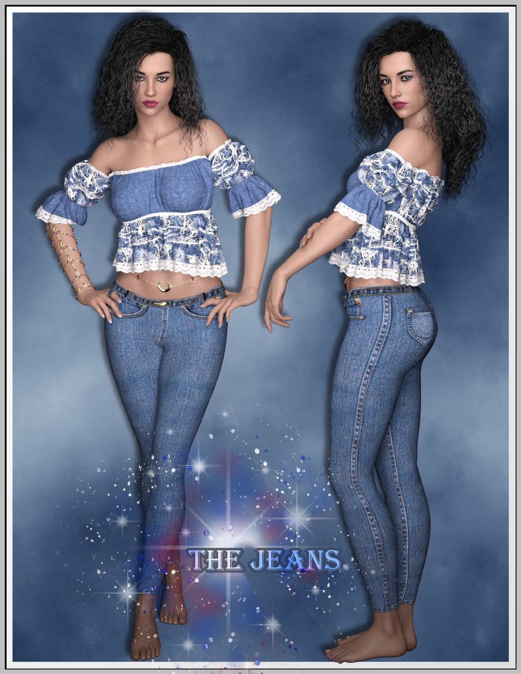 Dforce Magic Pants G8f Daz 3d 2246