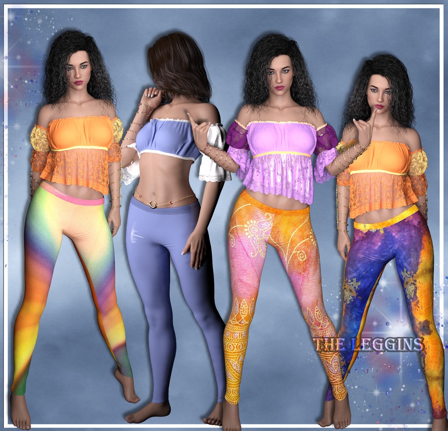 Dforce Magic Pants G8f Daz 3d 3227