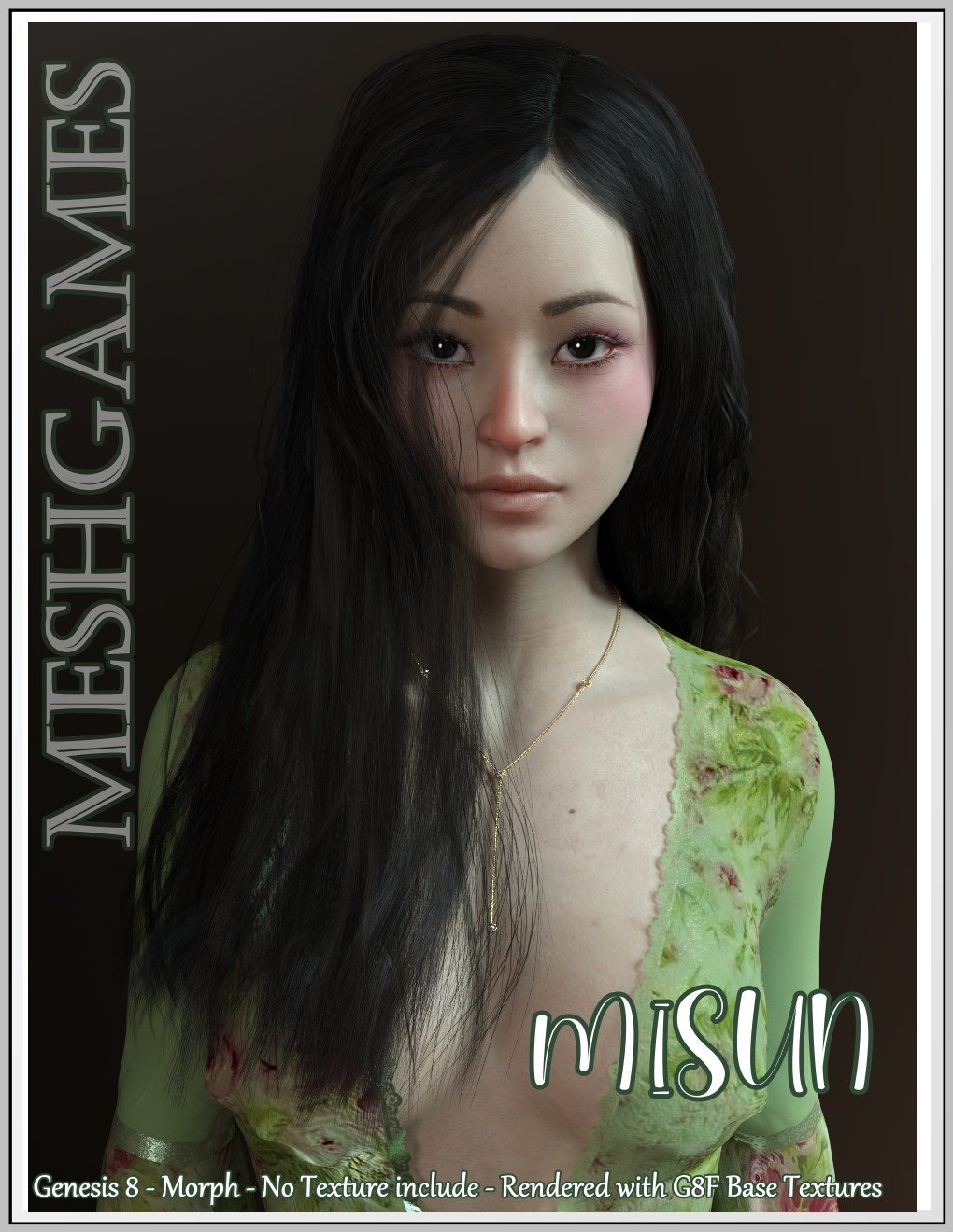 Meshgames - Misun- G8-F- Morph by: LUNA3D, 3D Models by Daz 3D