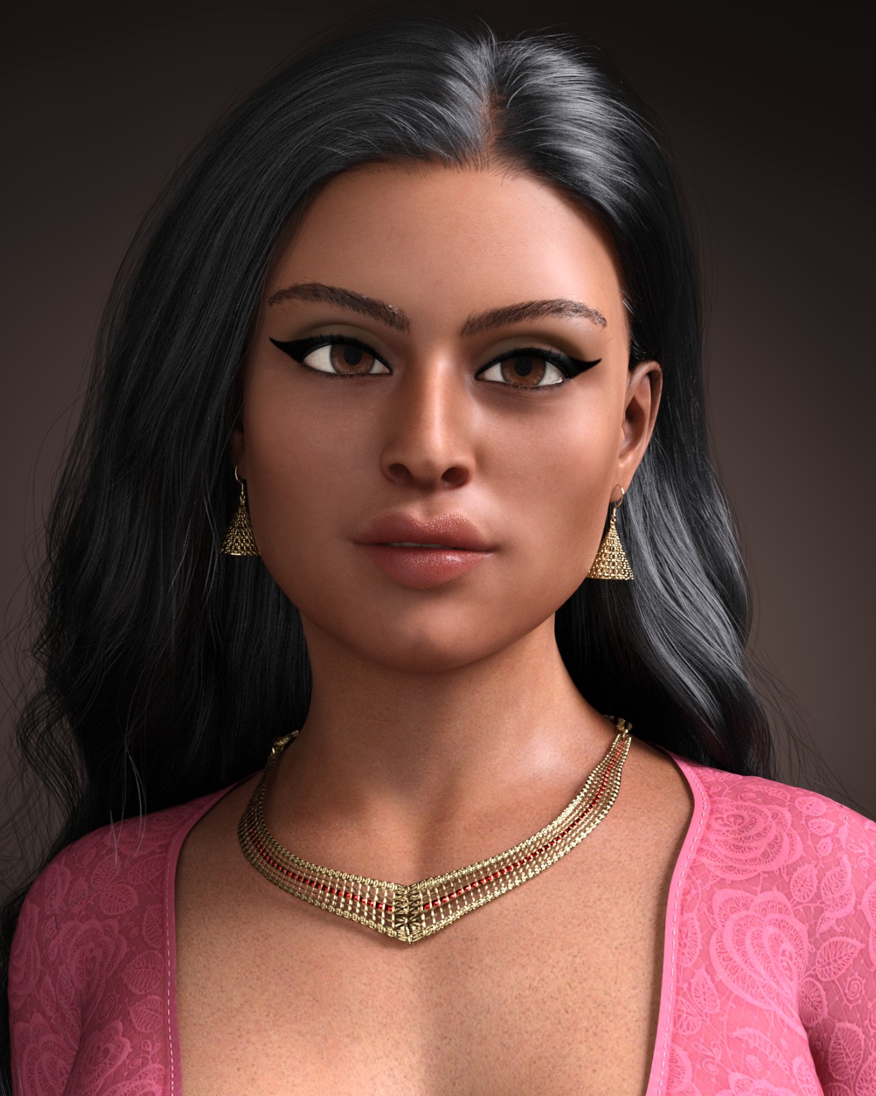 Aisha for Genesis 8 Female by: Ennushka, 3D Models by Daz 3D
