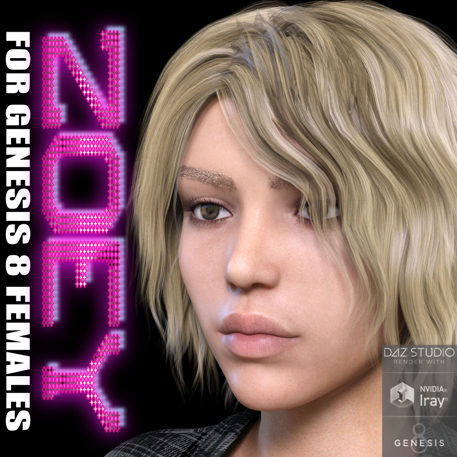 Zoey For Genesis 8 Females by: 3DLoki, 3D Models by Daz 3D