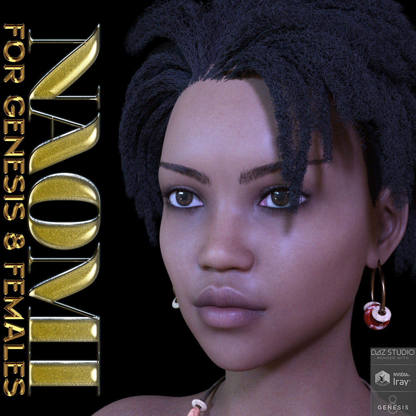 Naomi for Genesis 8 Females by: 3DLoki, 3D Models by Daz 3D