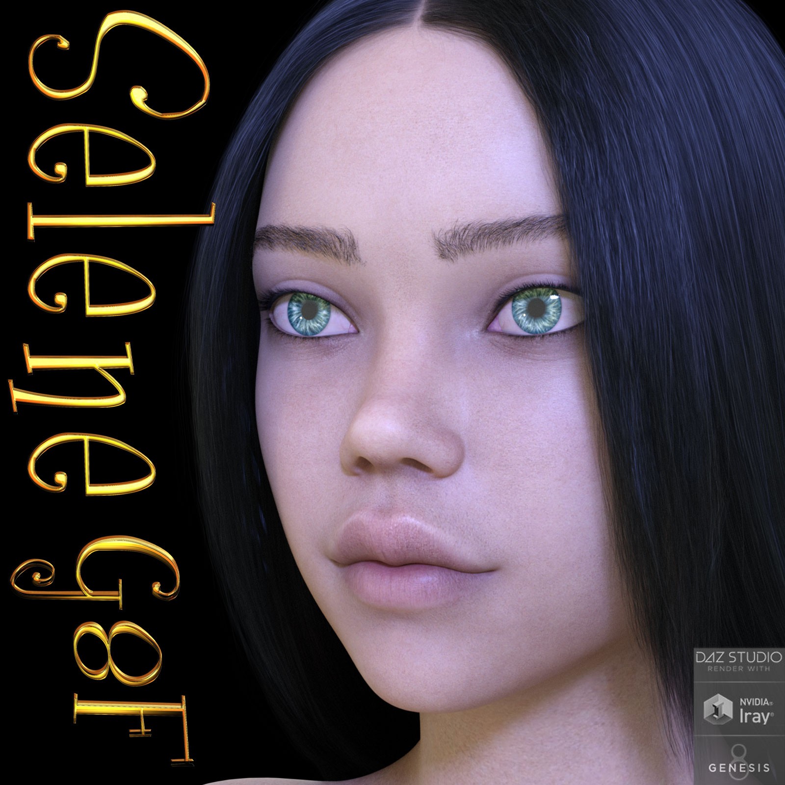 Selene for Genesis 8 Females by: 3DLoki, 3D Models by Daz 3D