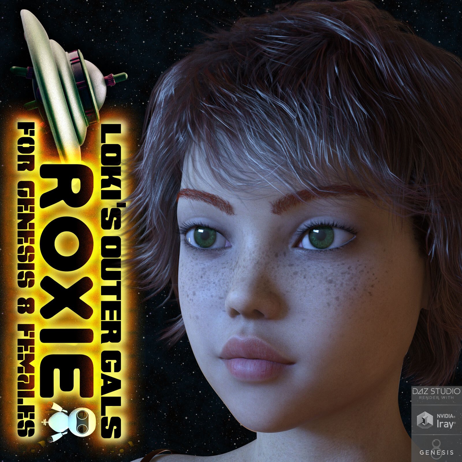 Roxie For Genesis 8 Females by: 3DLoki, 3D Models by Daz 3D