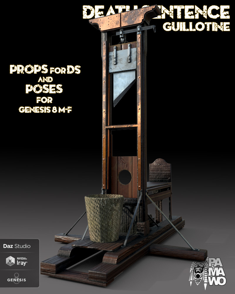 Guillotine For DS by: PAMAWO, 3D Models by Daz 3D