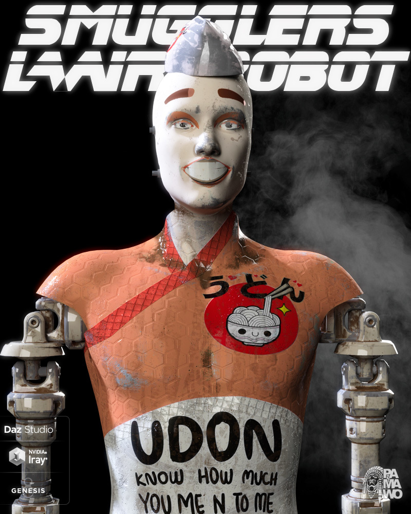 Smugglers Lair Robot for DS by: PAMAWO, 3D Models by Daz 3D