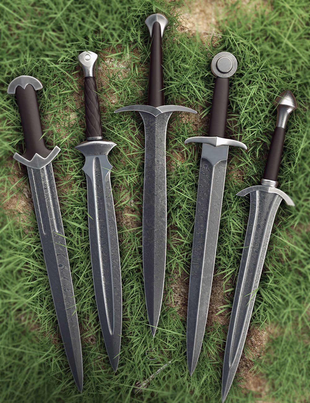 The Shire Folk Armoury for Genesis 9, 8, and 8.1 by: Censored, 3D Models by Daz 3D