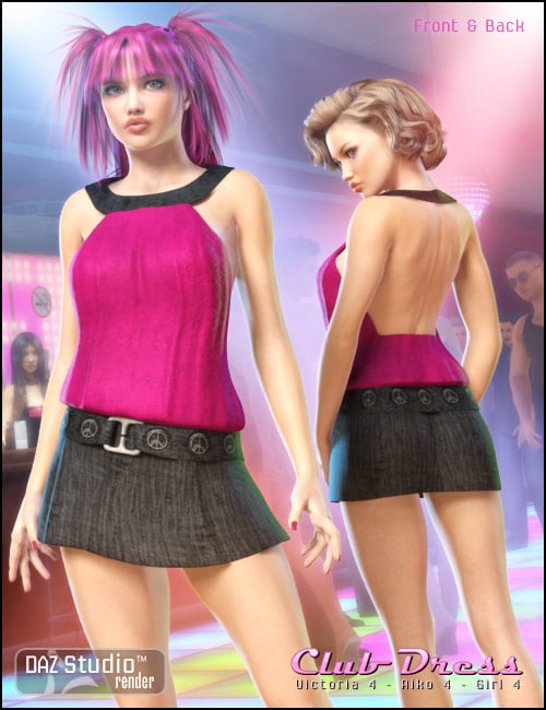 B25 Club Dress B25 Club Dress by: Barbara BrundonSarsa, 3D Models by Daz 3D